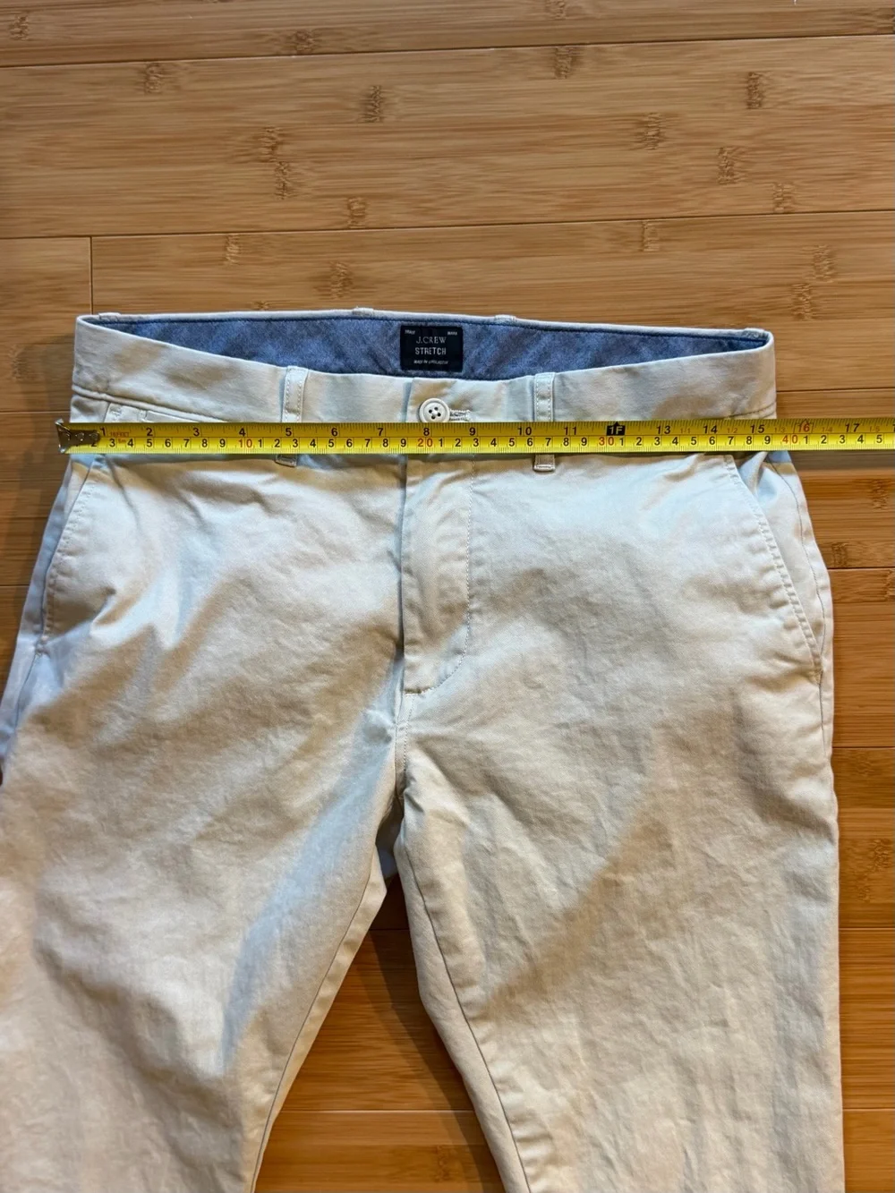 J.Crew 250 Skinny-Fit Stretch Chino Pants Men’s W30 L30 Beige
